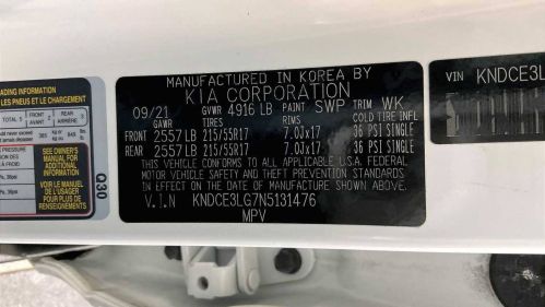 2022 Kia NIRO EV KNDCE3LG7N5131476