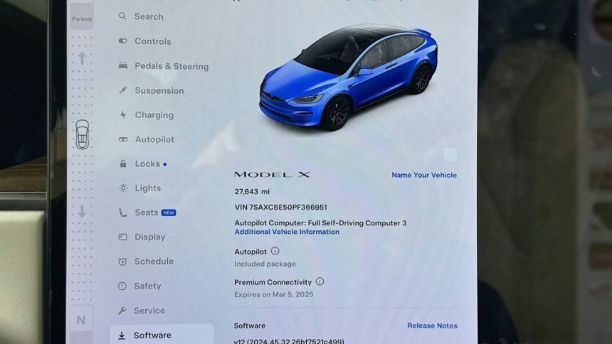 2023 Tesla Model X 7SAXCBE50PF366951