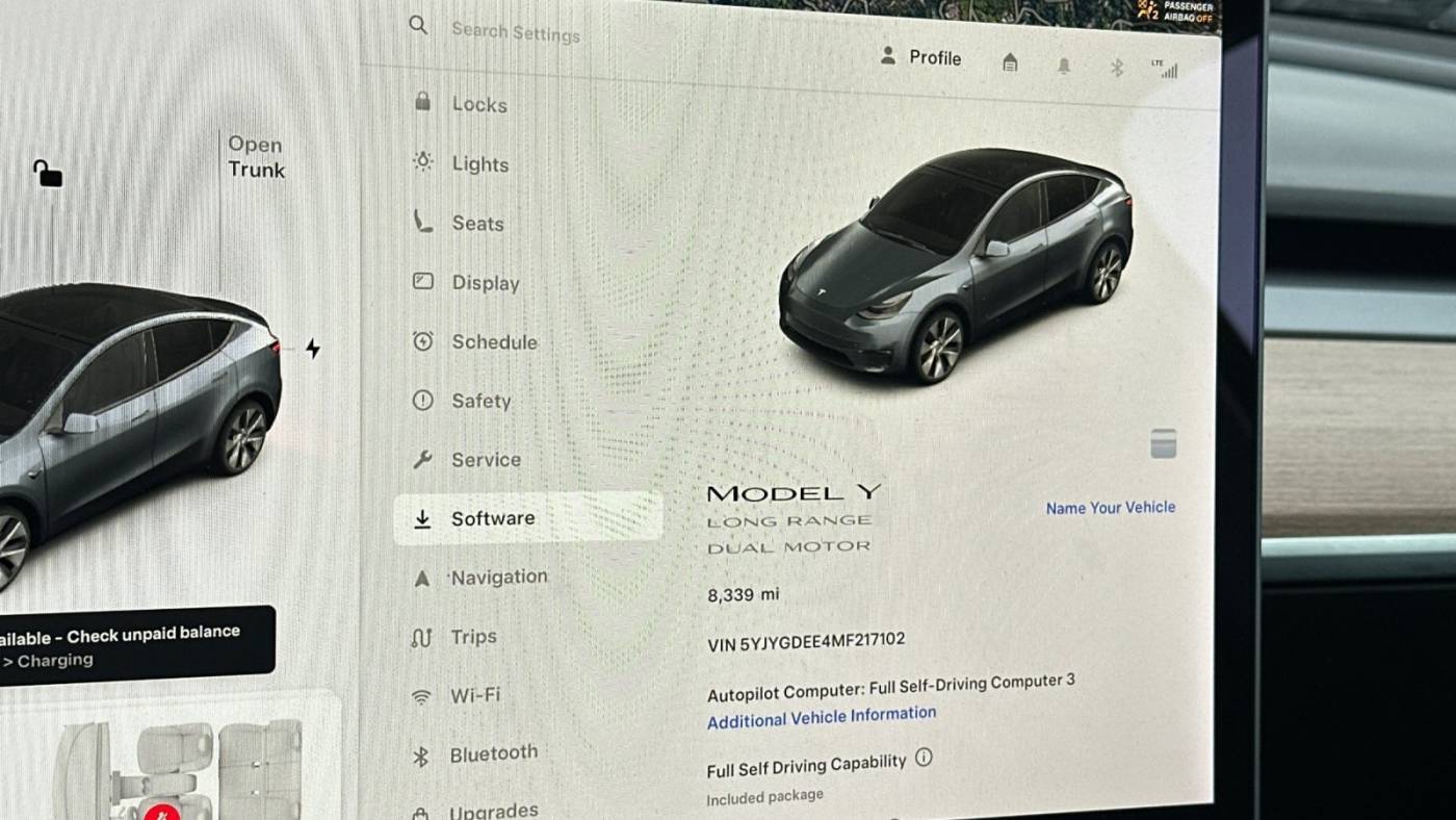 2021 Tesla Model Y 5YJYGDEE4MF217102