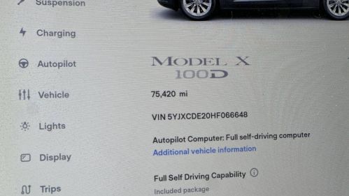 2017 Tesla Model X 5YJXCDE20HF066648