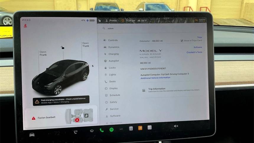 2020 Tesla Model Y 5YJYGDEE0LF018367