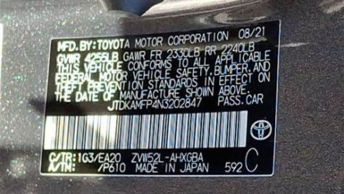 2022 Toyota Prius Prime JTDKAMFP4N3202847