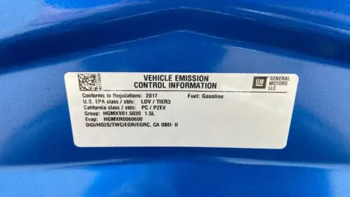 2017 Chevrolet VOLT 1G1RC6S59HU173930