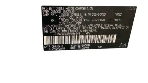 2024 Subaru Solterra JTMABABA4RA086348