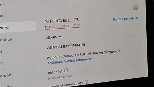 2023 Tesla Model 3 5YJ3E1EC6PF494125