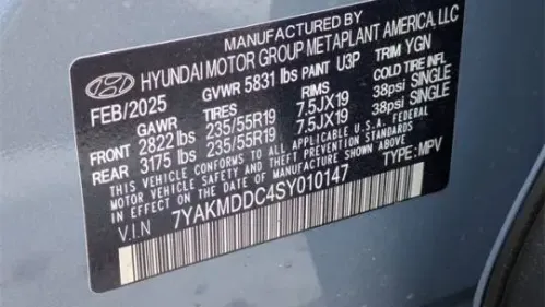 2025 Hyundai IONIQ 5 7YAKMDDC4SY010147